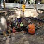 Строительное водопонижение в Днепре на Театральной