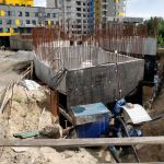Монолит под защитой водопонижения