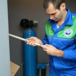 Монтаж системы очистки воды