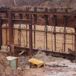 Котлован разработан под защитой водопонижения