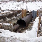 Прокол под защитой водопонижения